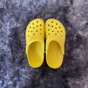 Yellow Crocs